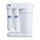 AQUAPHOR RO-101S Umkehrosmoseanlage inkl. K2,K5 und K7M Ersatzfilter mit 1 Wege Wasserhahn weiß Trinkwasserfilter Reverse Osmosis System 50 GPD Membran für 190 Liter am Tag