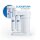 AQUAPHOR RO-101S Umkehrosmoseanlage inkl. K2,K5 und K7M Ersatzfilter mit 1 Wege Wasserhahn weiß Trinkwasserfilter Reverse Osmosis System 50 GPD Membran für 190 Liter am Tag
