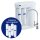 AQUAPHOR RO-101S Umkehrosmoseanlage inkl. Servicepaket mit 1 Wege Wasserhahn weiß Trinkwasserfilter Reverse Osmosis System 50 GPD Membran für 190 Liter am Tag
