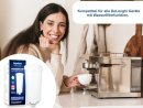 Wasserfilter Ersatz für DeLonghi Filterpatrone DLSC002 SER3017 Kompatibel mit DeLonghi Magnifica S Eletta Explorer Dinamica und ECAM-Serie Kaffeevollautomaten und Espressomaschinen 3+1 Stück