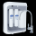 AQUAPHOR RO-202S Umkehrosmoseanlage - Reverse Osmosis System für 380 Liter am Tag mit Keimsperre und Mineralisierung - 5 Liter Wasserspeicher und 1 Wege Entnahmehahn inkl. zusätzliche K1 und K2 Ersatzfilter