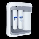 AQUAPHOR RO-202S Umkehrosmoseanlage - Reverse Osmosis System für 380 Liter am Tag mit Keimsperre und Mineralisierung - 5 Liter Wasserspeicher und 1 Wege Entnahmehahn inkl. volles Servicepaket