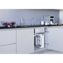 AQUAPHOR RO-202S Umkehrosmoseanlage - Reverse Osmosis System für 380 Liter am Tag mit Keimsperre und Mineralisierung - 5 Liter Wasserspeicher und 1 Wege Entnahmehahn inkl. volles Servicepaket