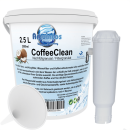 Filtergranulat ‧ Ersatz für Nivona NIRF 700 Frischwasserfilter -  2,5 L ReFill - Nachfüllset von Aquintos passend für NIVONA