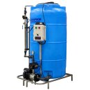 OsmoControl APRO150 Umkehrosmoseanlage Entsalzungsanlage für 150 Liter die Stunde mit Grundfos Dosiersystem und 560 Liter RO-Wasserversorgung