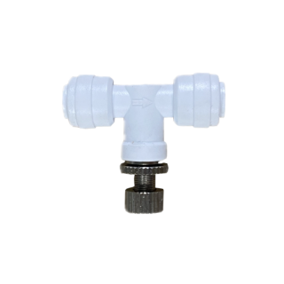 Aquintos Easy & Quick Steckverbinder 1/4" Schlauchanschluss mit Verschneidung