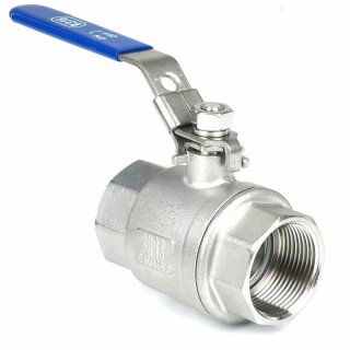 Edelstahl Kugelhahn 2x Innengewinde 1 1/4"
