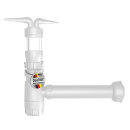 Aquintos MKB100 ECO-Line Wasserenthärtungsanlage • Entkalkungsanlage inkl.100 Kg Salz, RDX Rückspülfilter, Härtemessbesteck, Harzreiniger, Siphon, 2x Flexschläuche und Bypassventil