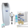 Aquintos MKB100 ECO-Line Wasserenthärtungsanlage • Entkalkungsanlage inkl.100 Kg Salz, RDX Rückspülfilter, Härtemessbesteck, Harzreiniger, Siphon, 2x Flexschläuche und Bypassventil