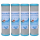 Aktivkohlefilter 10 Zoll Aktivkohleblock (Activated Carbon) Trinkwasserfilter 10x2,5" in 5µ (Mikron)