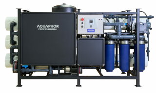 OsmoControl APRO-6000-D Schwarz | Umkehrosmose 6000 L/h | Stapelbar