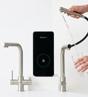 Komplettset IOS Umkehrosmose-Anlage & 3-in-1 Design-Armatur mit ausziehbarem Auslauf Apala