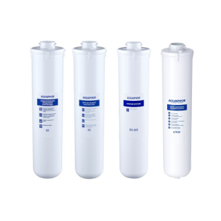 AQUAPHOR DWM RO-101S Ersatzfilter-Set - K1 - K2 -K7BM - RO-50S inkl. Remineralisiserung und Keimsperre