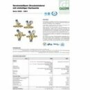 Druckminderer 1/2 Zoll DN15 Druckregler für Trinkwasser und Brauchwasser DIN DVGW-geprüft