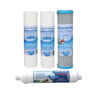 5-stufige Umkehrosmoseanlage Osmoseanlage Osmosefilter Wasserfilter Filtersatz