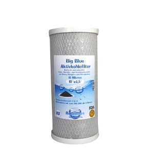 BIG Blue Aktivkohlefilter Trinkwasserfilter CTO Block-Aktivkohle 10 x 4,5 Zoll