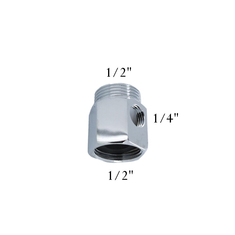 Wasseranschluss Adapter T-Stück Aus Kupfer – 1/2 Produktbild-Vorschau 3