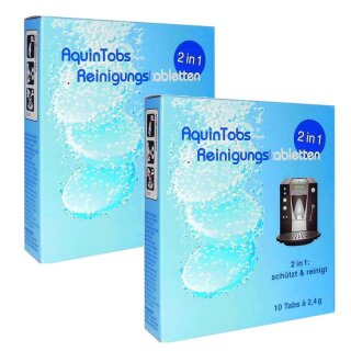 2in1 Reinigungstabletten 2 Packung
