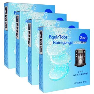 2in1 Reinigungstabletten 4 Packung